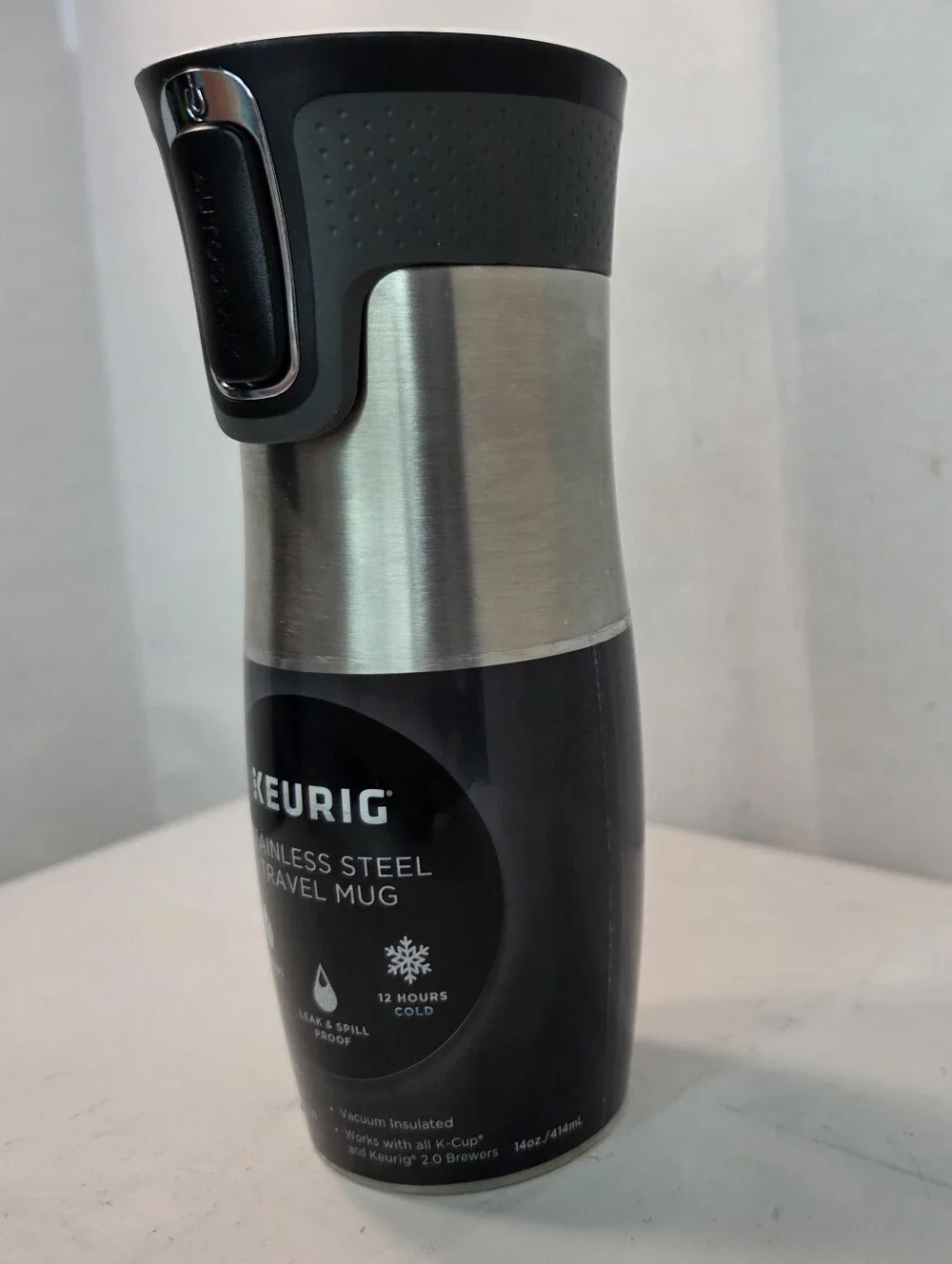 Contigo Keurig 14oz Autoseal Stainless Steel Coffee Travel Mug Hot / Cold.